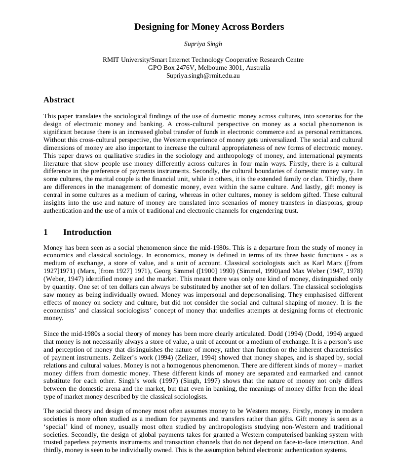 sample of a mira digital published paper